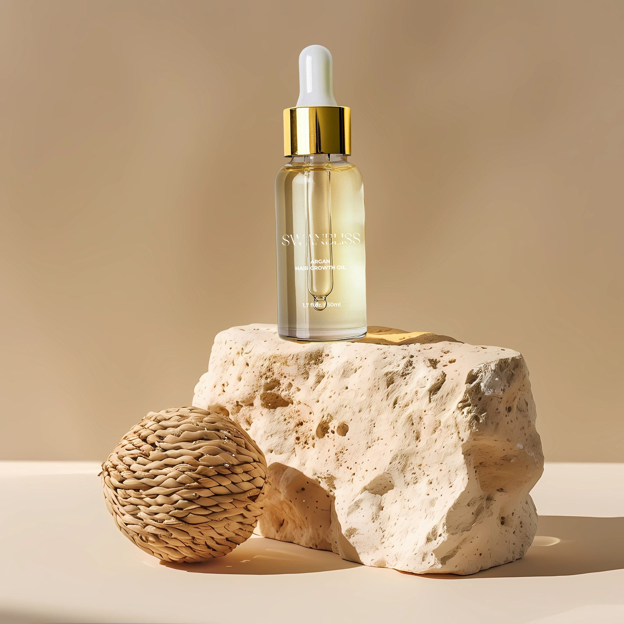Dermaroller &amp; 50 ml Hair Growth Oil